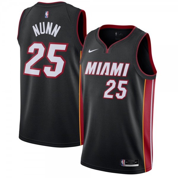 Miami Heat Trikot Kendrick Nunn 25 2020-2021 Nike Icon Edition Swingman - Herren